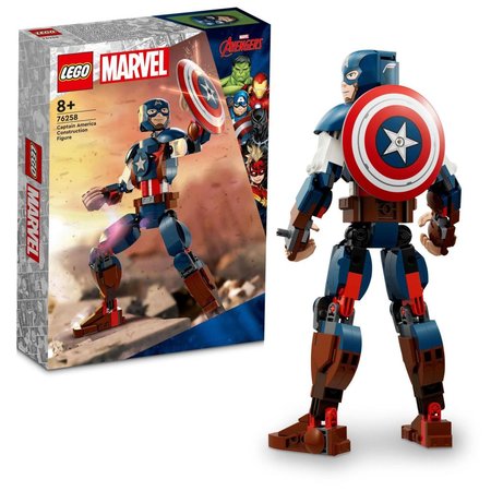 LEGO Marvel 76258 Sestaviteln figurka: Captain America