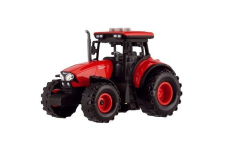 Teddies Traktor Zetor plast 9x14cm na setrvank na bat. se svtlem se zvukem