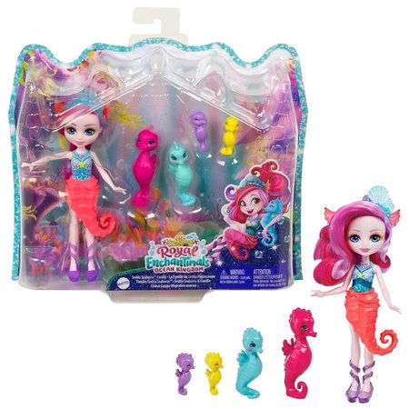 Mattel ENCHANTIMALS Rodinka Sedda Seahorse