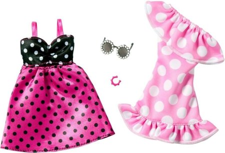 Barbie 2ks obleky HYV04