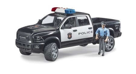 Bruder 2505 RAM 2500 Policejn Pickup s policistou