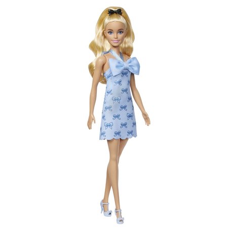 Mattel Barbie modelka aty s modrmi malemi