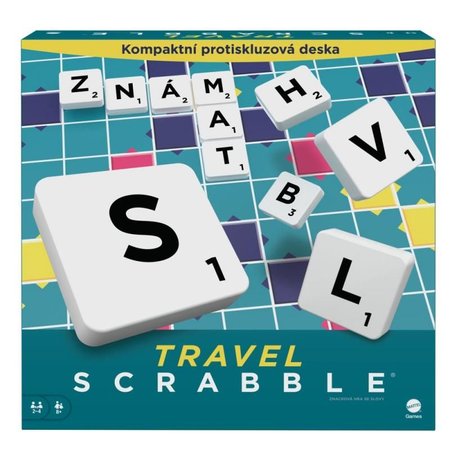 Mattel Scrabble cestovn CZ