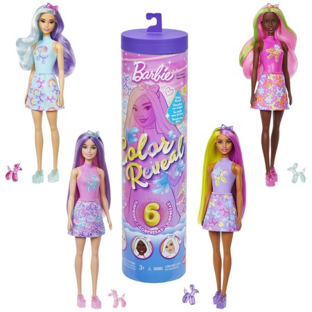 Barbie Color Reveal Barbie Balnkov zvtka ASST