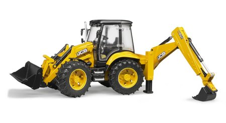 Bruder 2454 JCB 5CX ECO Bagr s elnm nakladaem