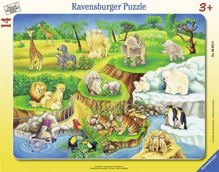 Ravensburger puzzle ZOO rmov 14 dlk