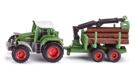SIKU Super - Traktor s pvsem na kulatinu