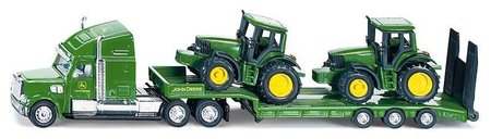 SIKU Farmer Taha s podvalnkem a traktory John Deere, mtko 1:87