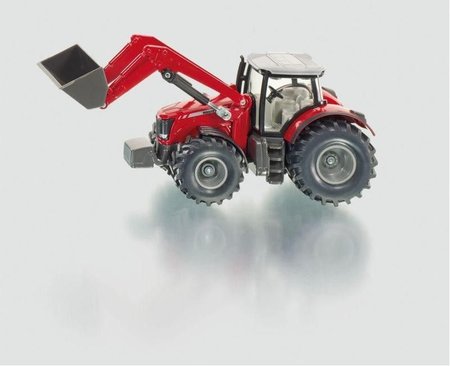 SIKU Farmer Traktor Massey Ferguson s pednm nakladaem 1:50