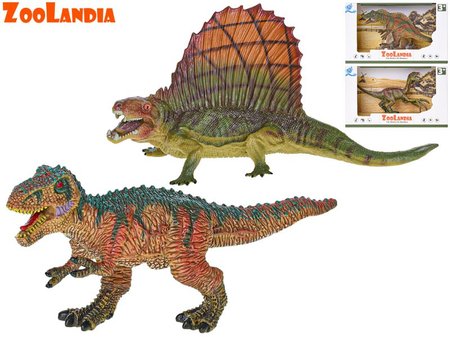 Zoolandia dinosaurus 16-19cm 4druhy v krabice