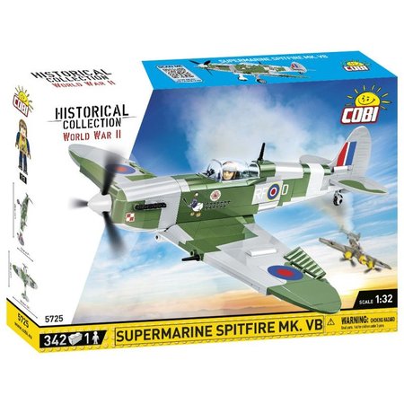 COBI 5725 World War II Supermarine Spitfire MK.VB