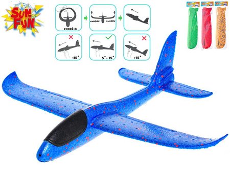 Sun Fun hzec letadlo pnov 48cm