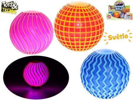 Toys&amp;Trends mek 6cm disco koule se svtlem