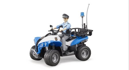 Bruder 63010 Policejn tykolka s figurkou policisty