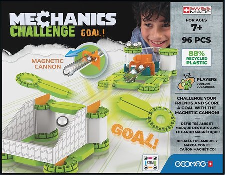 Geomag Mechanics Recycled Challenge Goall 96 pcs
