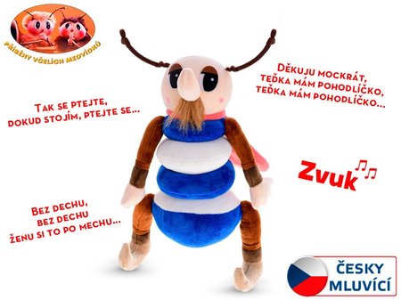 Pbhy velch medvdk Kvapnk plyov 32cm s psnikami na baterie