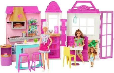 Mattel Barbie Restaurace s panenkou herní set