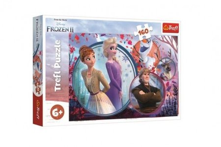 Trefl Puzzle Ledov krlovstv II/Frozen II 160 dlk 41x27,5cm