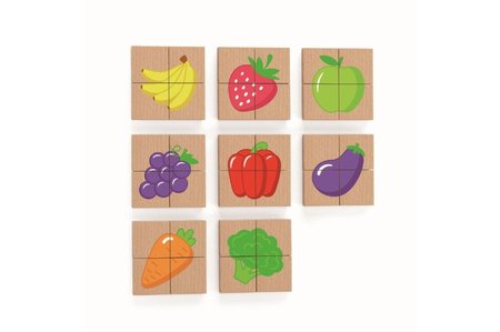 Lamps Devn magnetick puzzle - ovoce