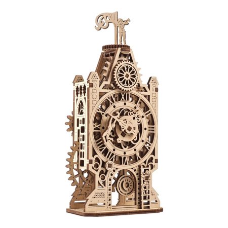 Ugears 3D devn mechanick puzzle Hodinov v