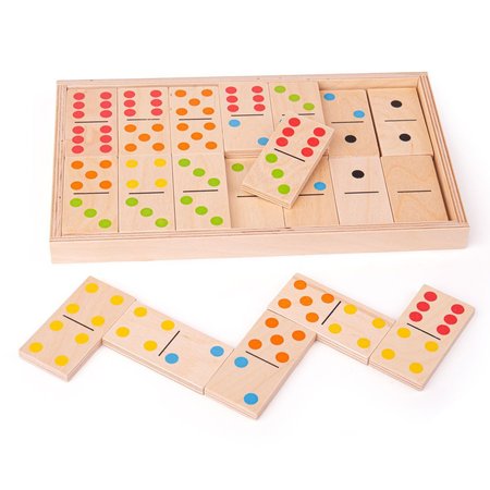 Bigjigs Toys Velk devn domino