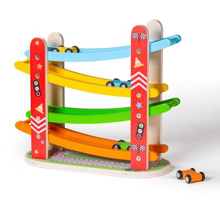 Bigjigs Toys Devn automobilov zvodn drha