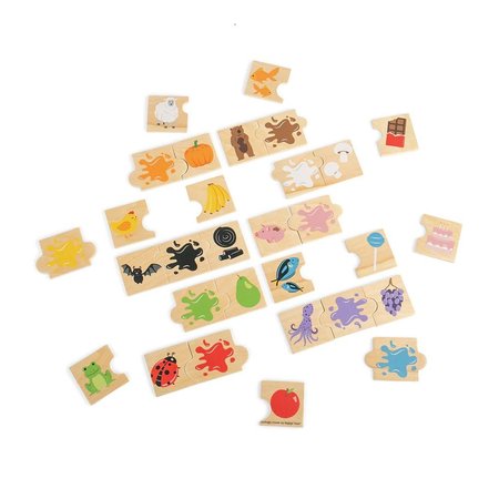 Bigjigs Toys Didaktick puzzle Barvy