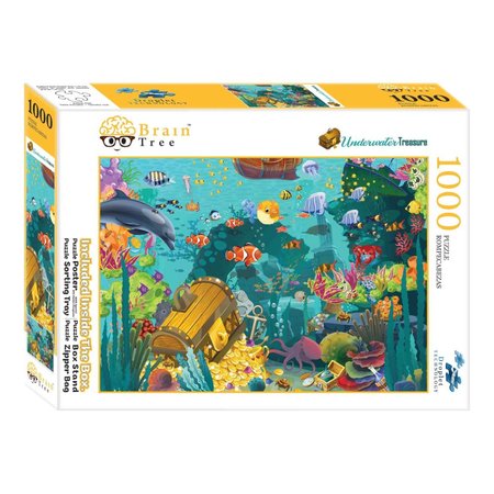 Brain Tree Puzzle Poklad pod hladinou 1000 dlk