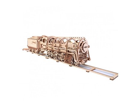 Ugears 3D devn mechanick puzzle Parn lokomotiva 4-6-0 s tendrem