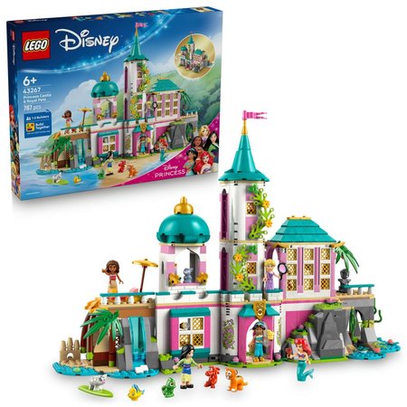 LEGO Disney 43267 Hrad princezen a krlovt domc mazlci