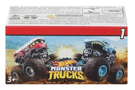 Hot Wheels monster truck mini auto - více druhů