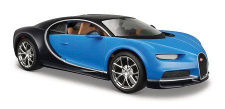 Maisto - Bugatti Chiron, modr, 1:24