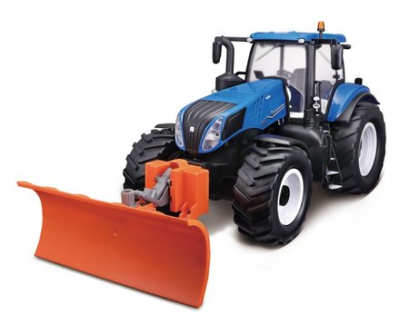 Maisto RC - New Holland Traktor s radlic se svtly, 2,4 GHz