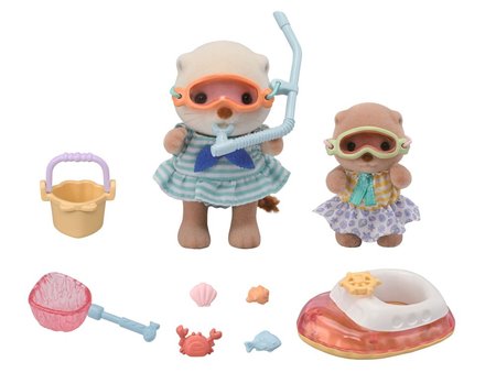 Sylvanian Families 5804 Vyd sestry na dovolen u moe