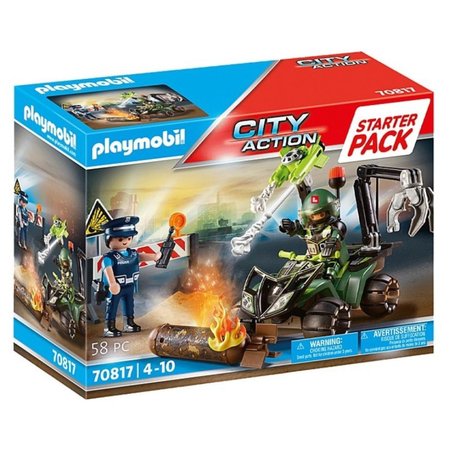 Playmobil 70817 Starter Pack Policie: Nebezpen cvien