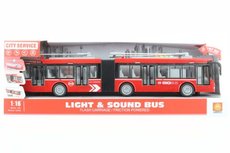 Lamps Trolejbus kloubov erven na baterie