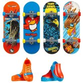Mattel Hot Wheels Fingerboard 4ks a boty JBX57