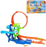 Mattel HOT WHEELS Stunt Tracks srka ve vzduchu set s autkem