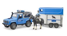 Bruder 2588 Policejn Land Rover Defender, pvs pro kon, k a policista