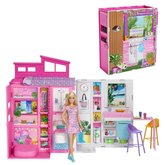 Mattel Barbie tuln domek s panenkou HRJ77
