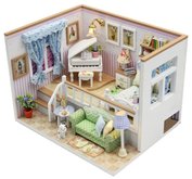Dvě děti Dvěděti miniatura domečku Domov tvých snů