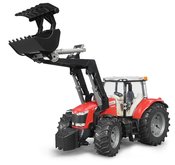 Bruder 3047 Traktor Massey Ferguson + eln naklada