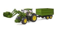 Bruder 3155 John Deere 7R 350 s elnm nakladaem a pvsem