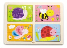 Viga puzzle 4v1 hmyz