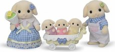 Sylvanian Families Rodina Flora krlci s trojaty