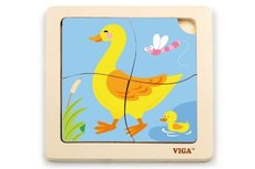 Viga Devn puzzle 4 dlky - kachna