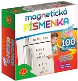 Alexander Magnetická písmenka na lednici 100 dílků v krabici