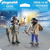 Playmobil 71505 DuoPack Speciln jednotka a zlodj