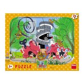 Dino puzzle Krtek oprav 12D deskov