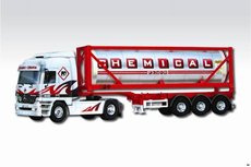 Stavebnice Monti 60 Chemical Fluid Actros L-MB 1:48